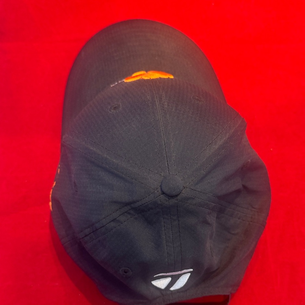 Mauna Kea Black Cap with Orange Logo - Picture 8 of 9